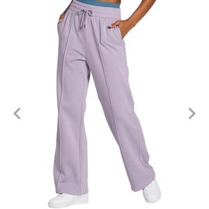 Lavender wide leg pants